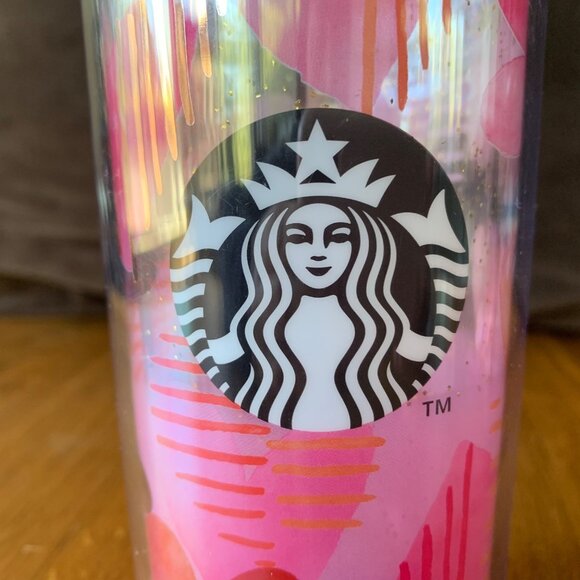 STARBUCKS Japan Valentines Day Tumbler 2019 NEW Limited Edition Pink Hearts Rare - Picture 6 of 10